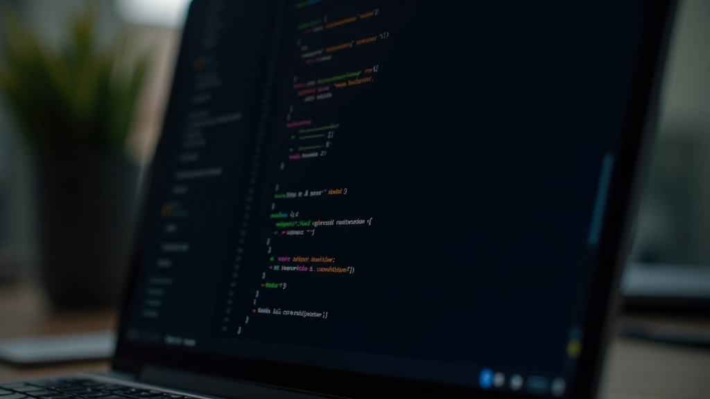 Código JavaScript mostrando Intersection Observer API, variáveis e funções de detecção de scroll visíveis na tela